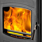 Graphite 8 Stove Glass
